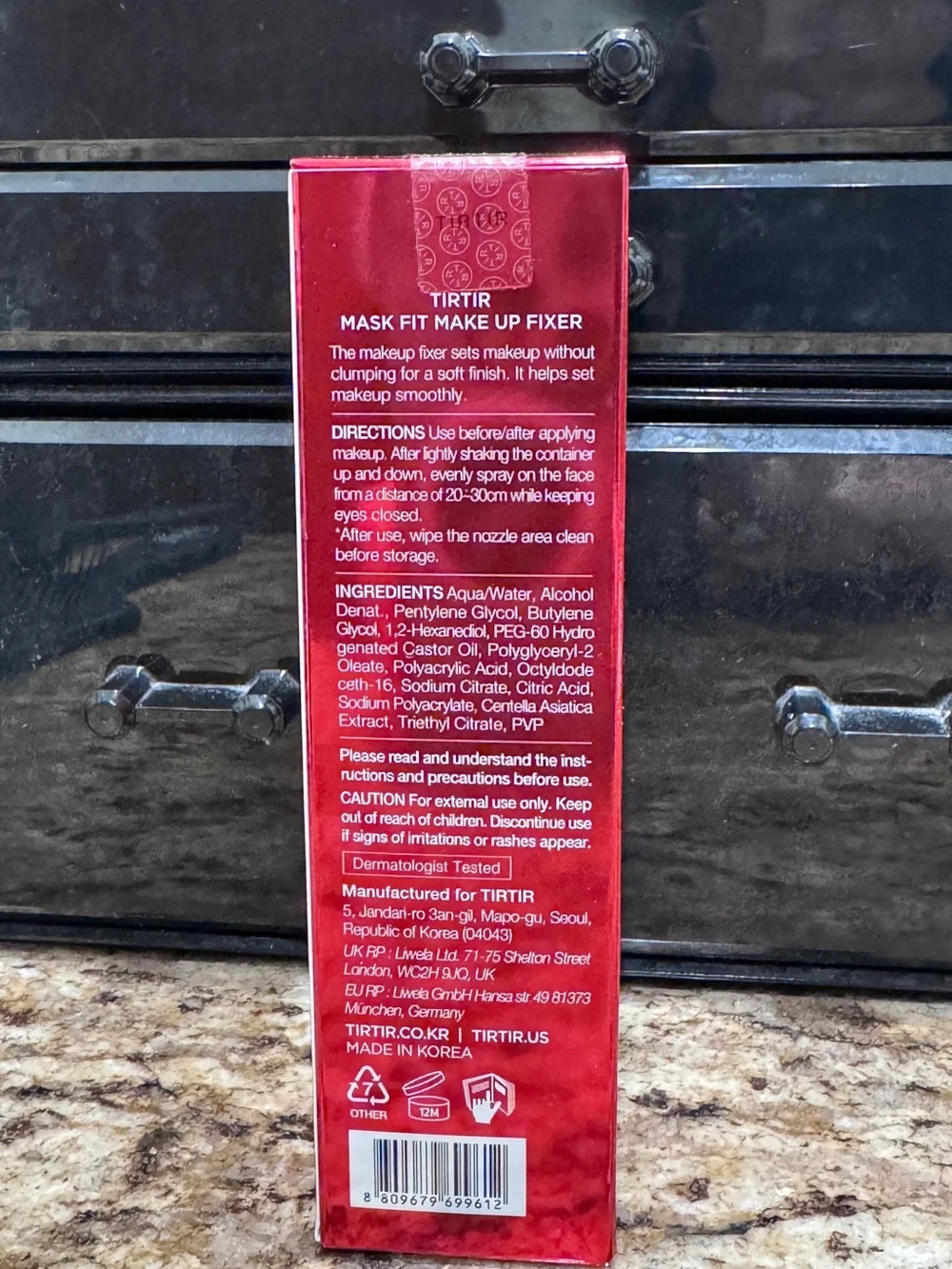 TIRTIR Mask Fit Make Up Fixer - Classic Setting Spray